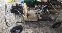 Shop made go-cart with 5 hp Briggs and Stratton