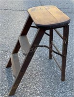 Primitive Folding Step Stool by JR Clark Co.