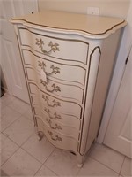 French provincial lingerie chest.