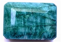 Certified 555.50 ct Natural Zambian Emerald