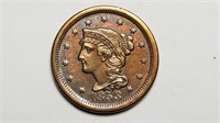 1853 Large Cent High Grade
