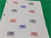 Vintage Greek Stamps 1800's  Air Post Semi-Postals