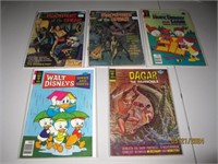 Lot Of 5 Golden Age Golden Key Comics