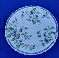 Blueberry Blossoms Collectors Plate