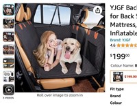 YJGF Back Seat Extender for Dogs
