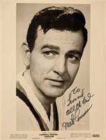 Mannix Mike Connors signed photo