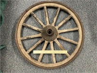 Antique Wooden Spoke Wheel