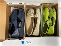 Three Pairs Ladies Size 8 1/2M Shoes