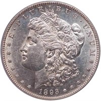 $1 1893-S PCGS AU58