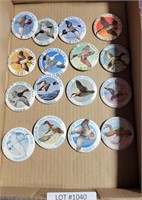 1973-1989 DUCKS UNLIMITED BROOCH STYLE BUTTONS