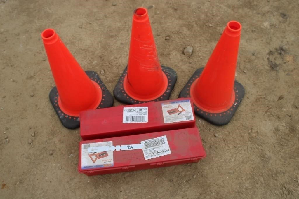 Safety triangles and cones