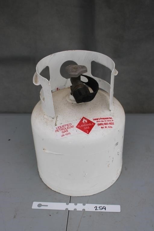 propane tank (white)