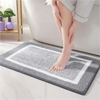 15.7 x 24  (15.7x24) G Bathroom Rug  Microfiber Sh