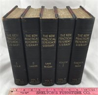 New Practical Reference Library - 5 Volumes, 1918