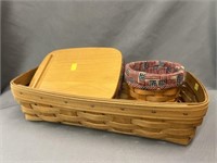 (3) Longaberger Baskets