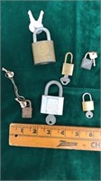 Vintage locks with keys