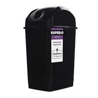 Superio Kitchen Trash Can With Swing Top Lid 9