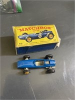 matchbox no 52 BRM race car with driver