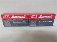 100 Rounds of Barnaul 9mm Mak