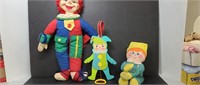 Vintage children's toys
Clown learning