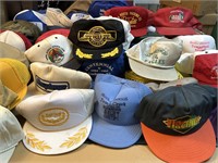 Grouping of trucker hats