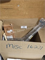 box of misc merchandise