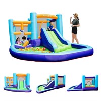 Inflatable Bounce House, Bouncer & Slide with