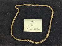 14k Gold 4.8g Necklace