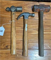 Three Various Hammers