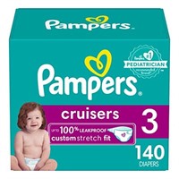 Pampers Diapers Size 3, 140 Count - Cruisers
