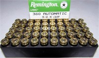50 pcs. .380 Rem cartridges