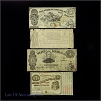 1862 -1873 State of Louisiana Notes & Bond (4)