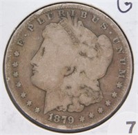 1879-S Morgan Silver Dollar, G.