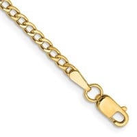14K-Fancy Link Design Bracelet