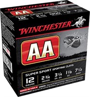 Winchester Ammo AASC127 AA Super Sport Sporting Cl