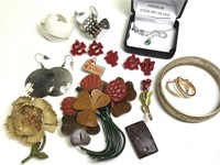 Costume Jewelry / Earrings, Pins & More - Sterling