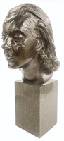 SIR JACOB EPSTEIN 1ST PORTRAIT OF LILLIAN SHELLEY