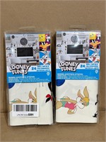 Two new looney tunes 24ct wall decal sets