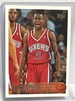 Allen Iverson 1996/97 Topps rookie