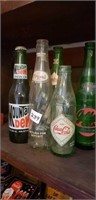 Soda Bottle LOT
6 bottles, Coke, Pepsi, Mountain