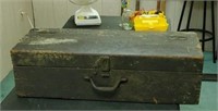 Antique tool box and contents