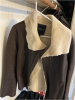 Vintage Talbots Lambskin Leather Bomber Jacket