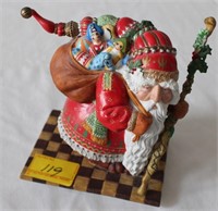 OLDE WORLD SANTA SIGNED 916/950 THE GREENWICH