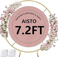 USED - Aisto Round Backdrop Stand 7.2FT Arch Ballo