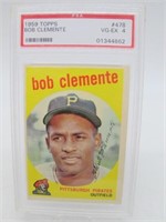 1959 TOPPS BOB CLEMENTE #478 VG-EX 4 BASEBALL CARD