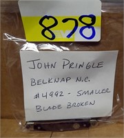 JOHN PRINGLE BELKNAP N,C, #4992