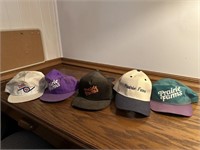 5 Prairie Farms hats