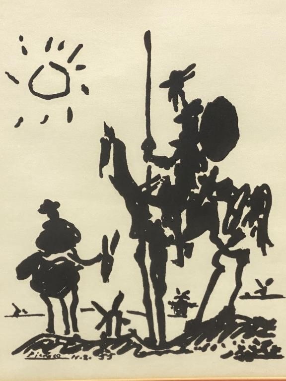 Pablo Picasso "Don Quixote"