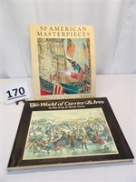 Book of American Masterpieces & Currier & Ives