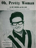 Roy Orbison signed sheet music